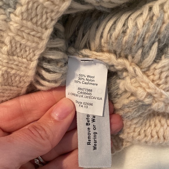 J. Crew Tile Cashmere Sweater - Picture 5 of 5